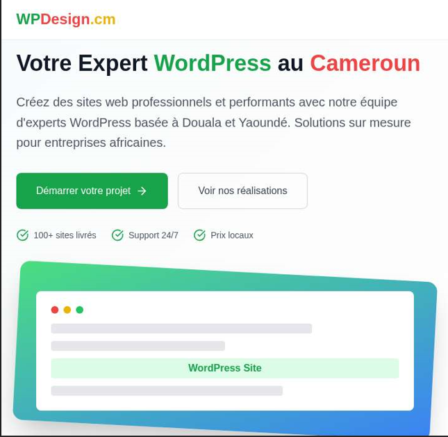 site WordPress